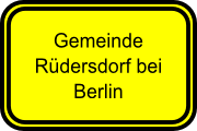 Gemeinde Rüdersdorf bei Berlin